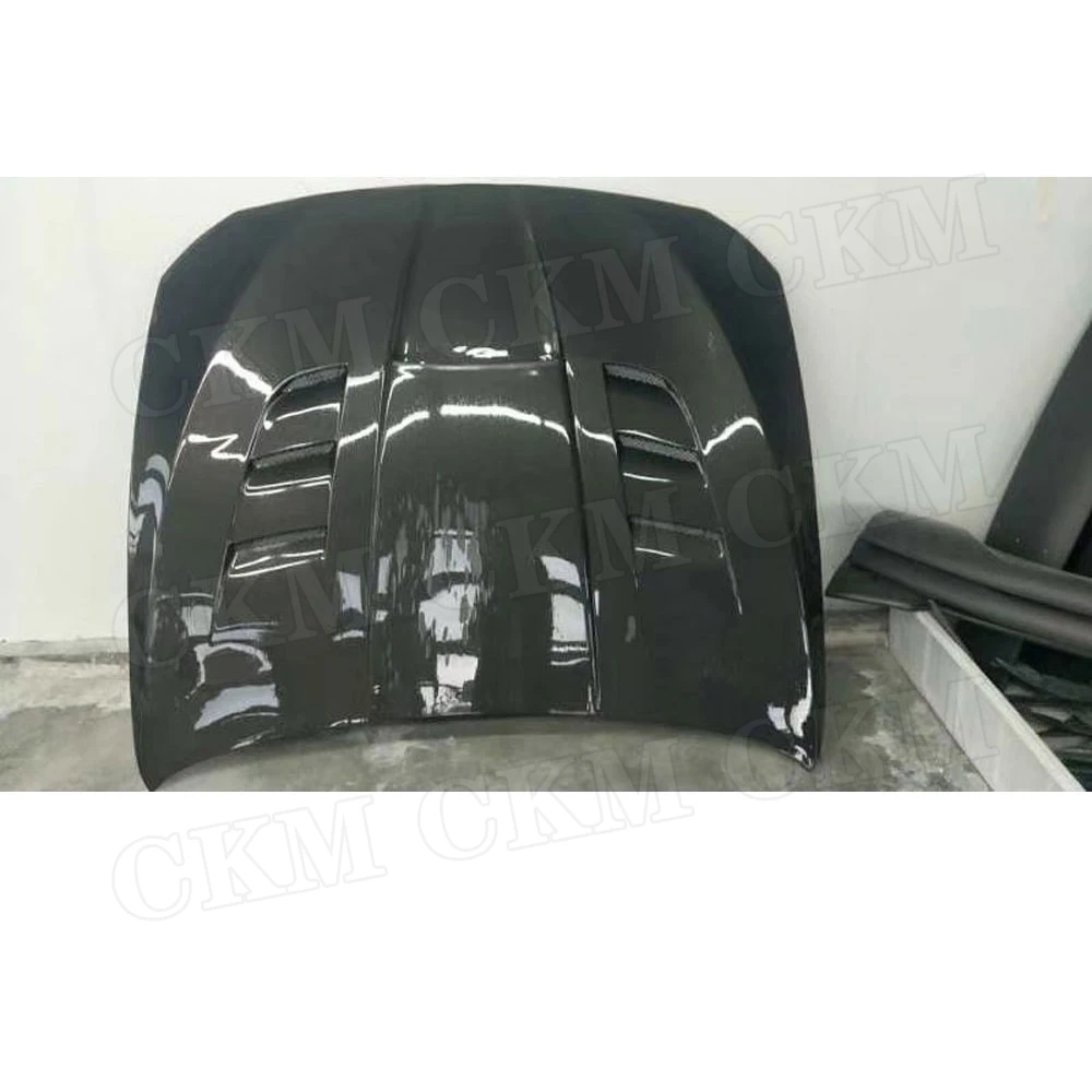 Передняя крышка капота двигателя из углеродного волокна для BMW 5 серии F10 520i 525i 530i