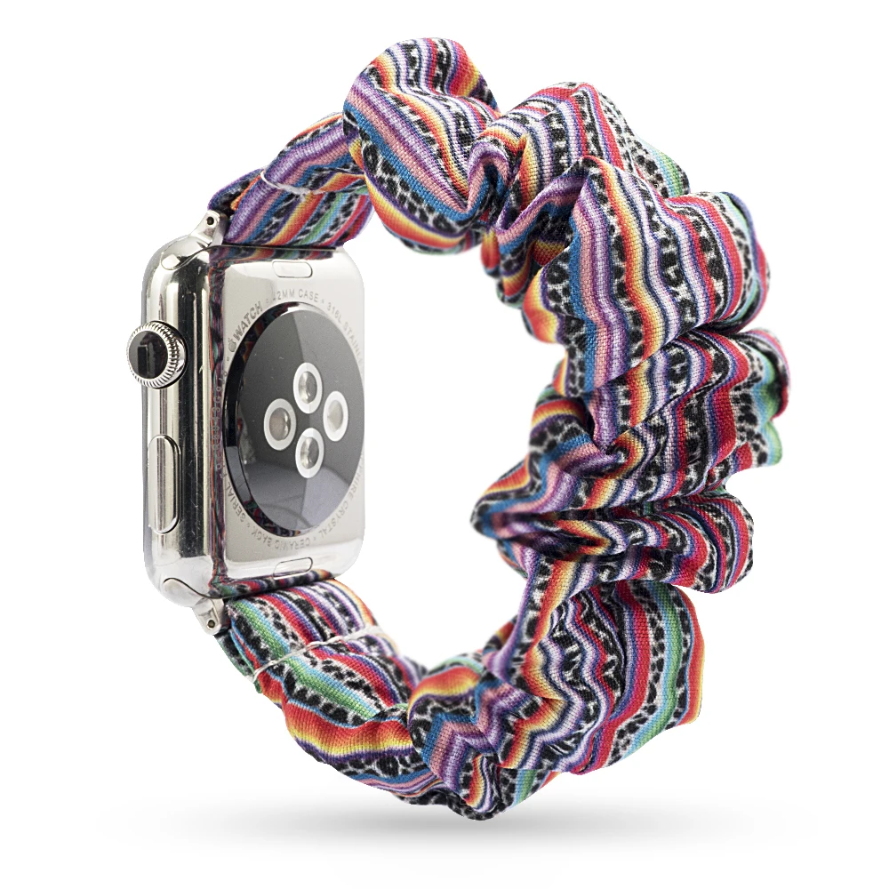 14 Эластичный ремешок для apple watch band 44 мм 40 мм apple watch 5 4 3 2 1 iwatch band 42 мм 38 мм Женский браслет аксессуары для часов - Цвет ремешка: 14