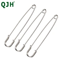 5 5 7 5 10cm large silver metal safety pins brooch shawl sweater buckle wool weaving tools materials sewing needles tools