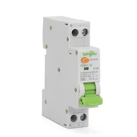 type ac rcbo 10a 30ma 6ka 18mm 1pn residual current circuit breaker with over current and leakage protection differential