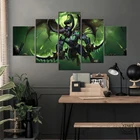 Настенное зеркало Illidan Stormrage в World of Warcraft фэнтезийная видеоигра крутой Настенный декор Художественная печать плакат без рамки