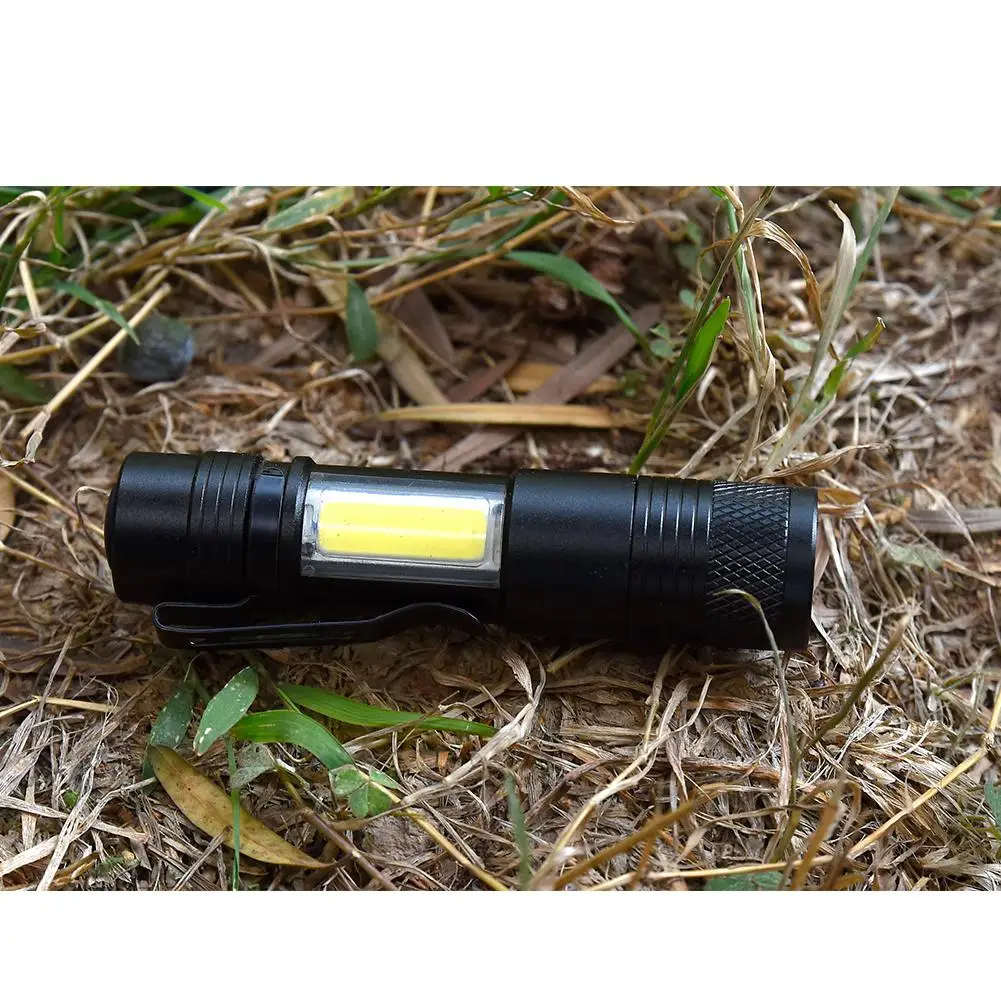 MeterMall наружный мини-портативный мини мощный телескопический зум-фонарь