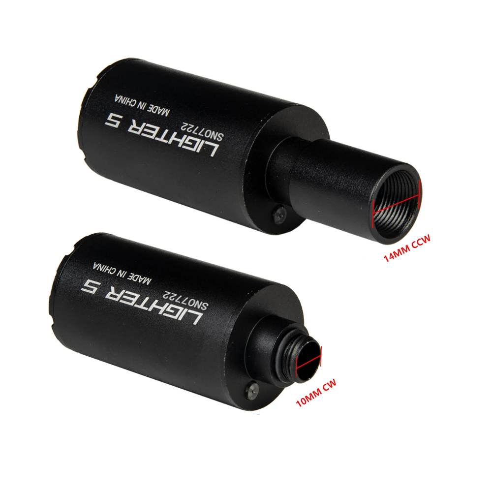 Тактический страйкбол Авто Зажигалка S Tracer Flash Barrel декоратор для автоматического винтовки пистолет CS стрельба Пейнтбол Аксессуары