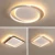Современные светодиодный ные люстры из натурального дерева, Светильники для гостиной, спальни, украшение для дома, комнатное освещение, Прямая поставка - изображение