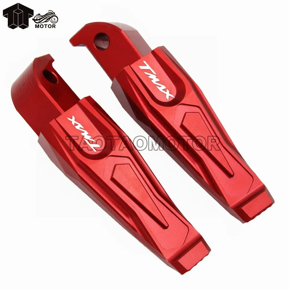 Алюминиевые мотоциклетные задние Пассажирские подножки cnc педали для Yamaha TMAX 500 530