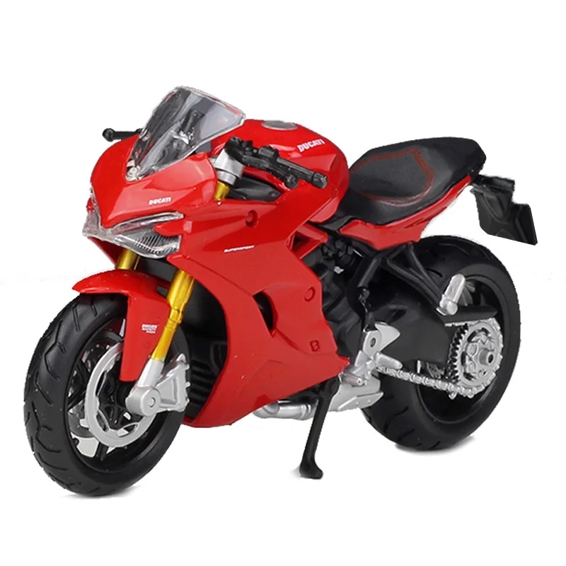 

Колесные мотоциклы Maisto в масштабе 1:18 Ducati Supersports, литые модели с дисплеем, подарок на день рождения, игрушка для мальчиков, 1/18