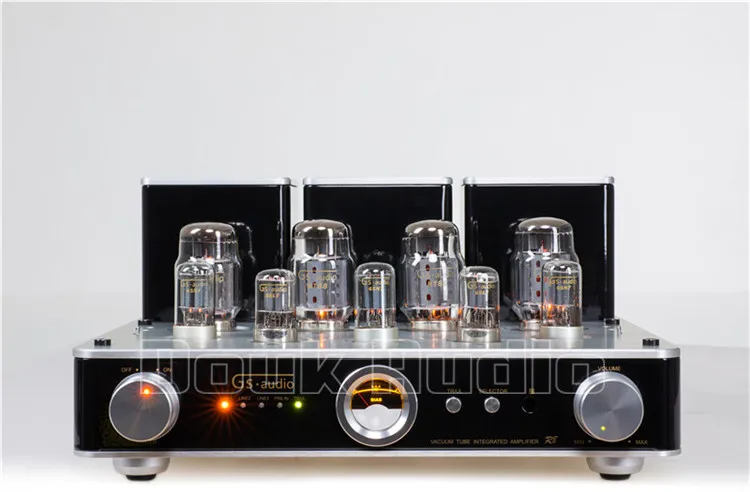 Douk аудио Hi-End KT88(EL34) Вакуумный ламповый усилитель стерео HiFi Встроенный усилитель мощности для наушников