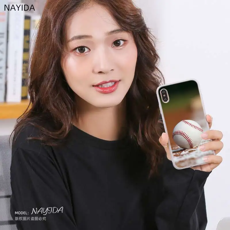 Мягкий силиконовый чехол для Samsung Galaxy S21 S20 Ultra 5G S10 Lite S9 Plus Fe S8 S7 Бейсбольного