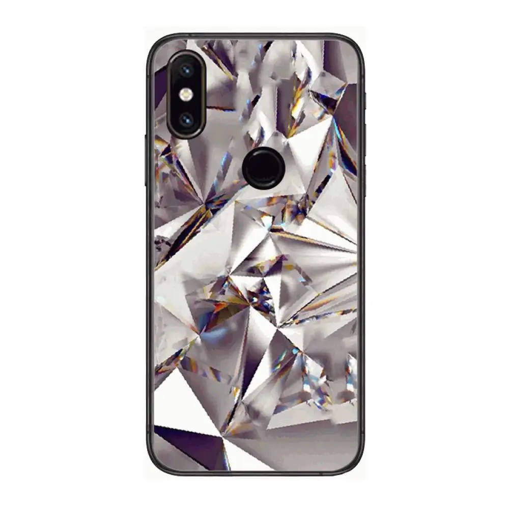

Beautiful Shining Diamond Phone Case For xiaomi M2 C3 X3 F2 Lite NFC 6 5 x Poco k30 Pro Anime Black Cover Silicone Back Pretty