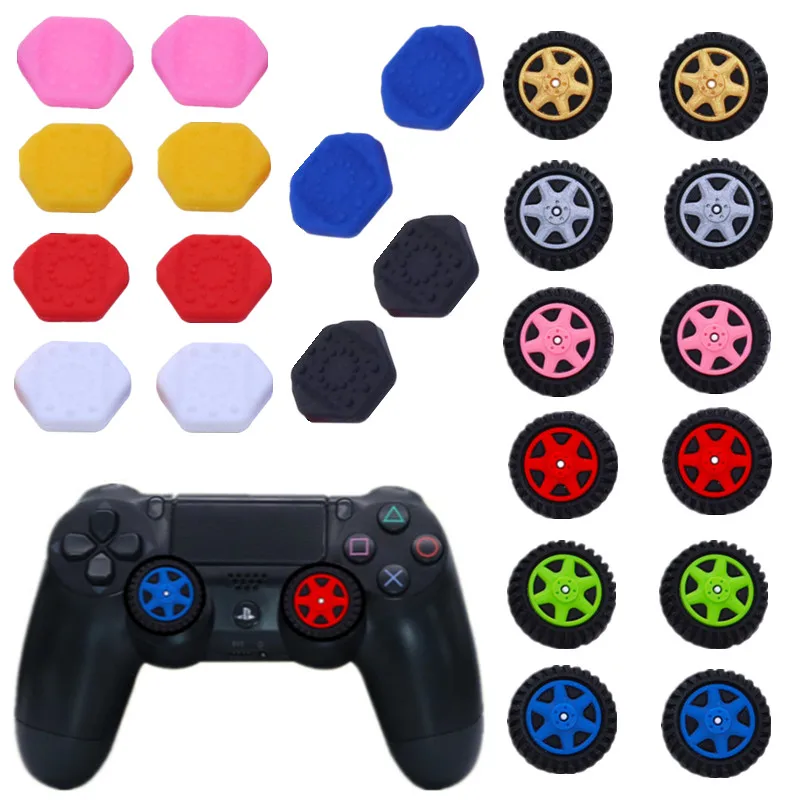 

NEW Style Silicone Joystick Cover For Playstation5 PS 5 PS4 XBOXONE 360 X S NS pro Controller Accesorios Thumb Stick Grip Cap
