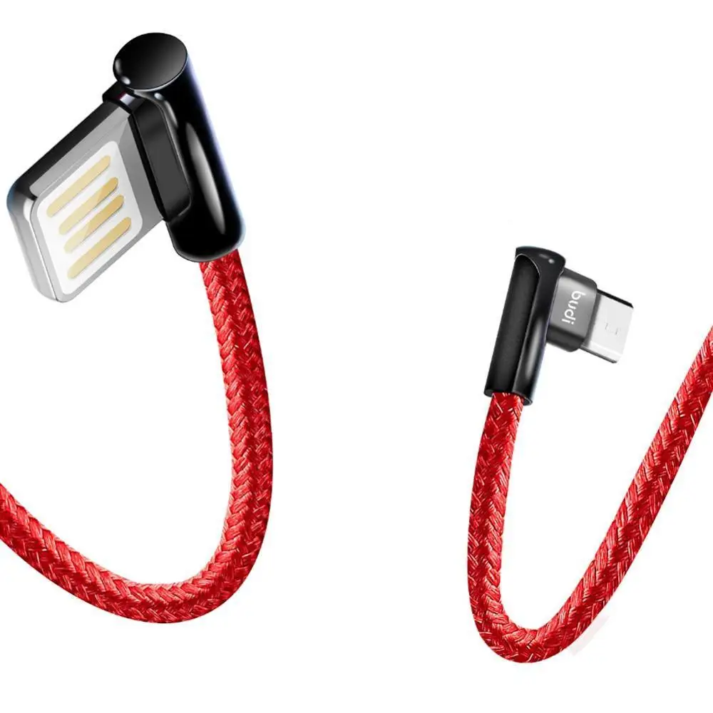 Usb-кабель BUDI Type-C для Samsung S10 S9 провод быстрой зарядки Huawei зарядный кабель P30 Xiaomi USB 3.