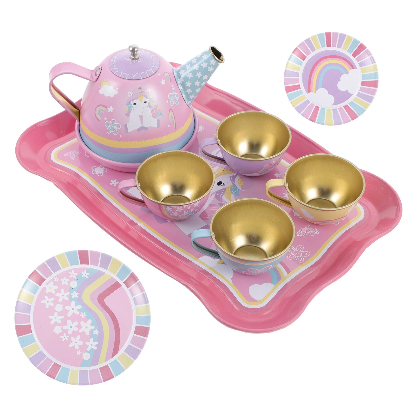 

Мини-чайные наборы, игрушки, миниатюрный чайный набор, Детские ролевые игры, 1 набор