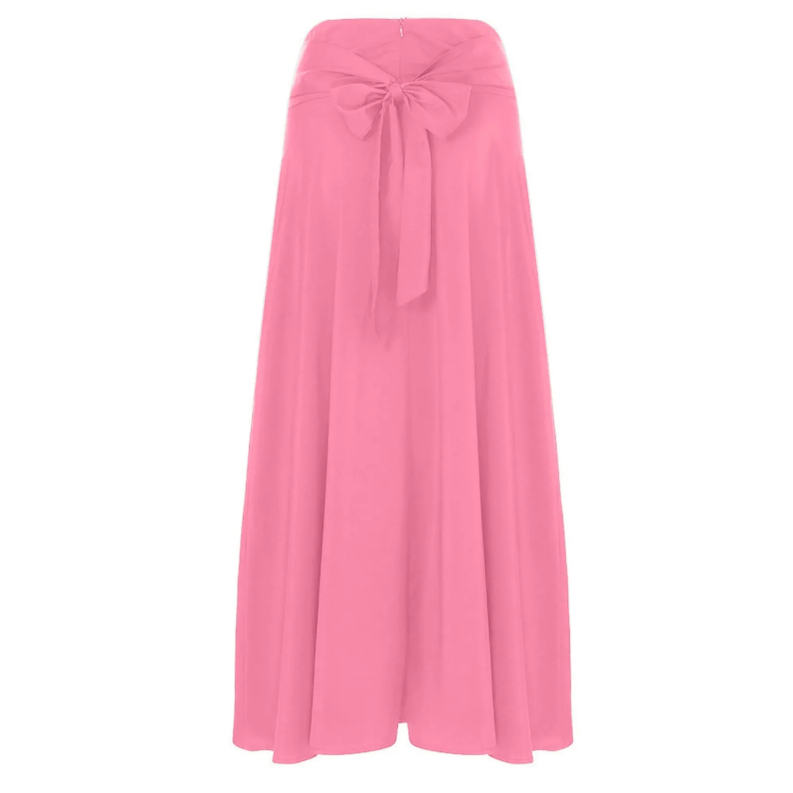 

Women's Casual Solid Novel Color Side Split With Belt Pocket Zipper Half Skirts Falda Mujer Skirts Womens Mini