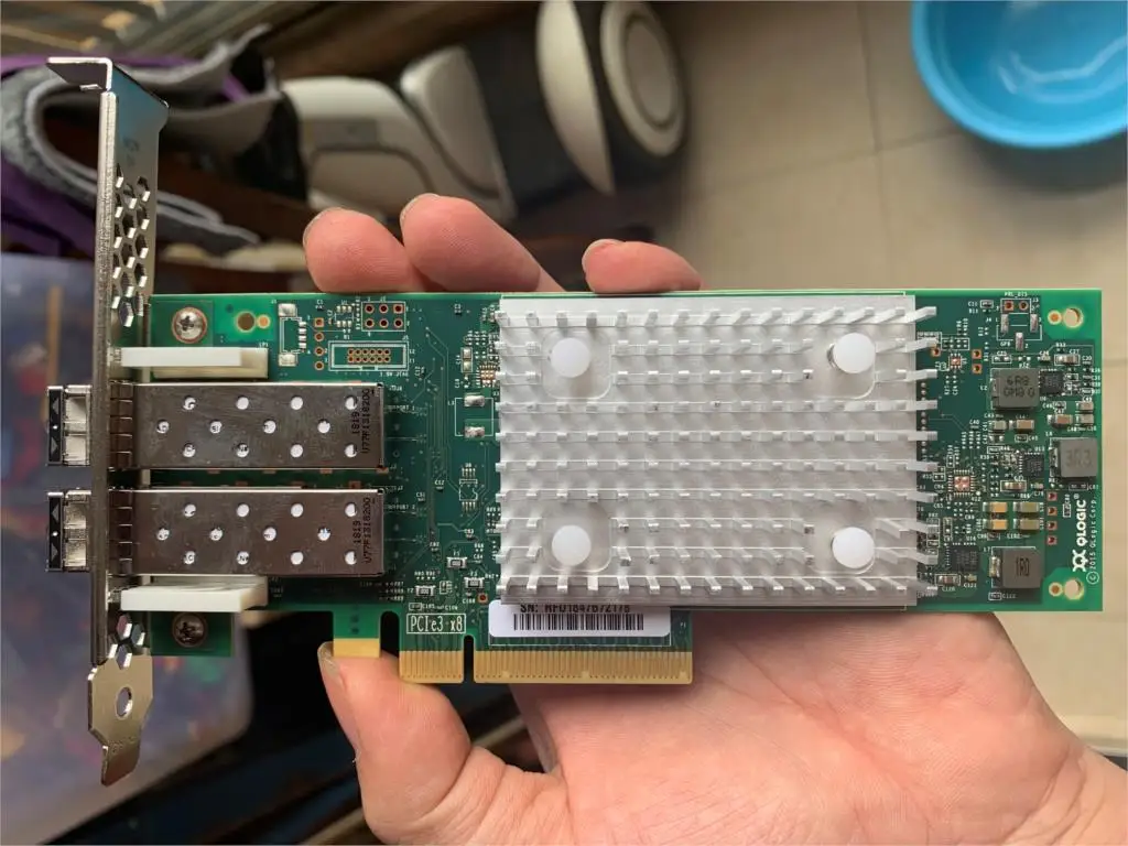QLE2692 Double-port 16GHBA card FC fiber channel HBA original 2692 SR