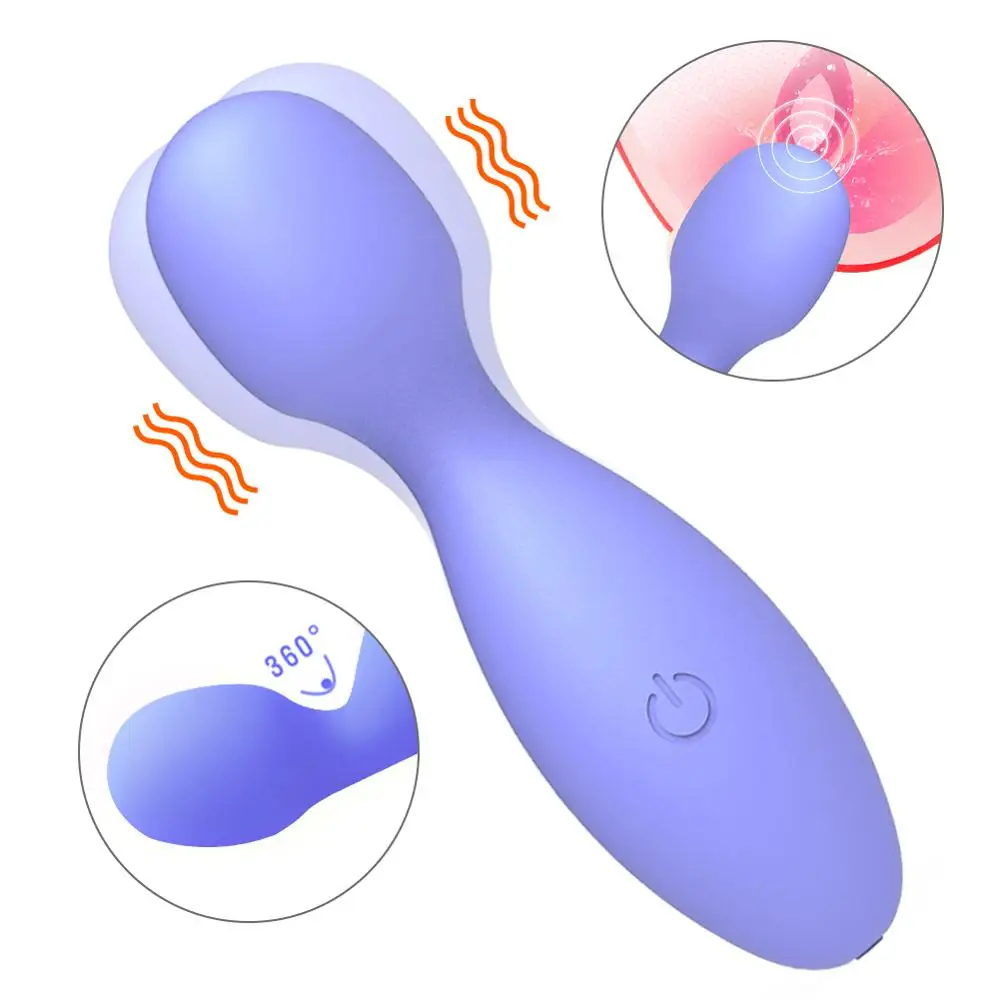 10 режимов Мини AV вибратор секс игрушка для женщин 2019 новый дизайн в форме