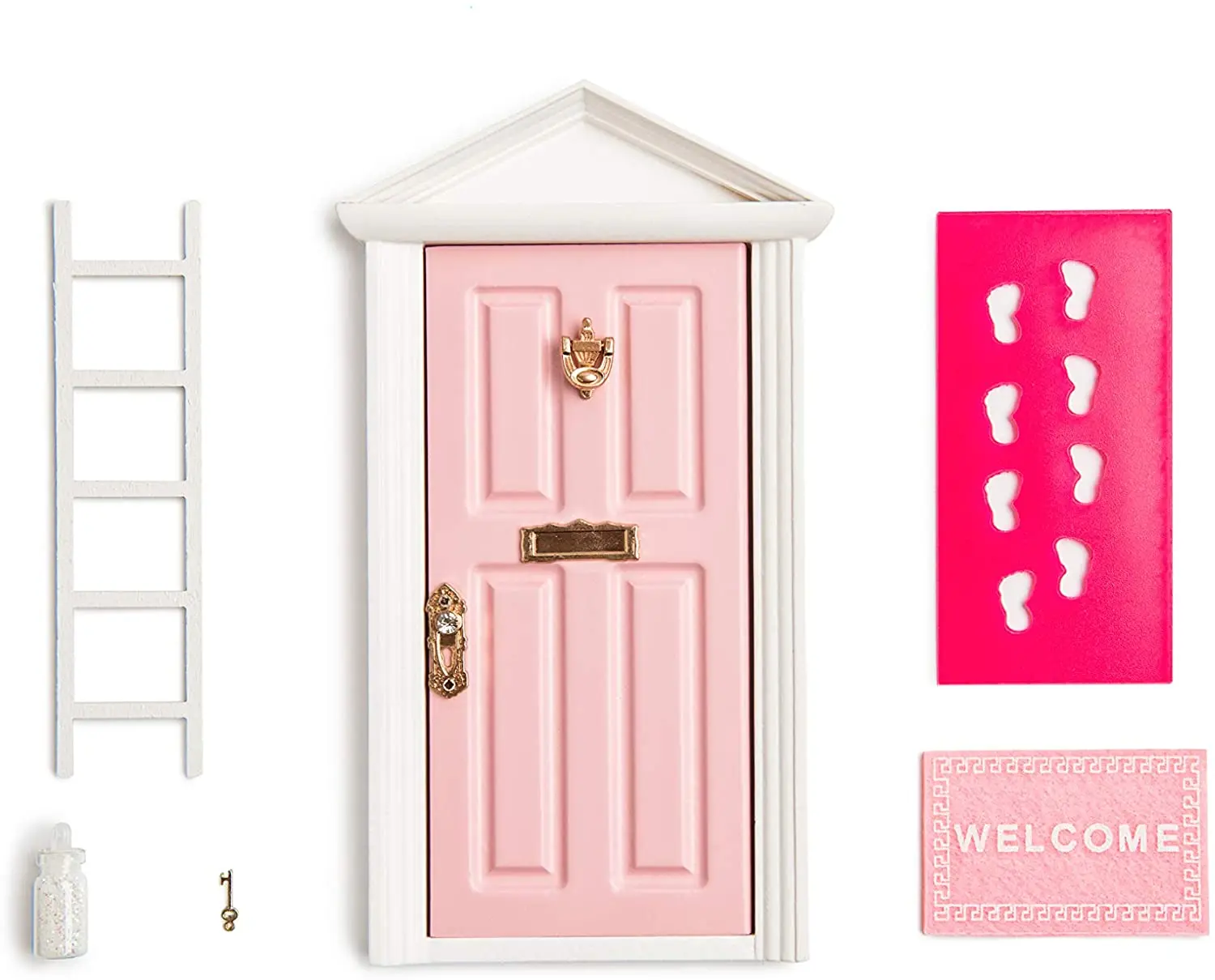 

Деревянная миниатюрная Волшебная маленькая сказочная дверь для детской комнаты