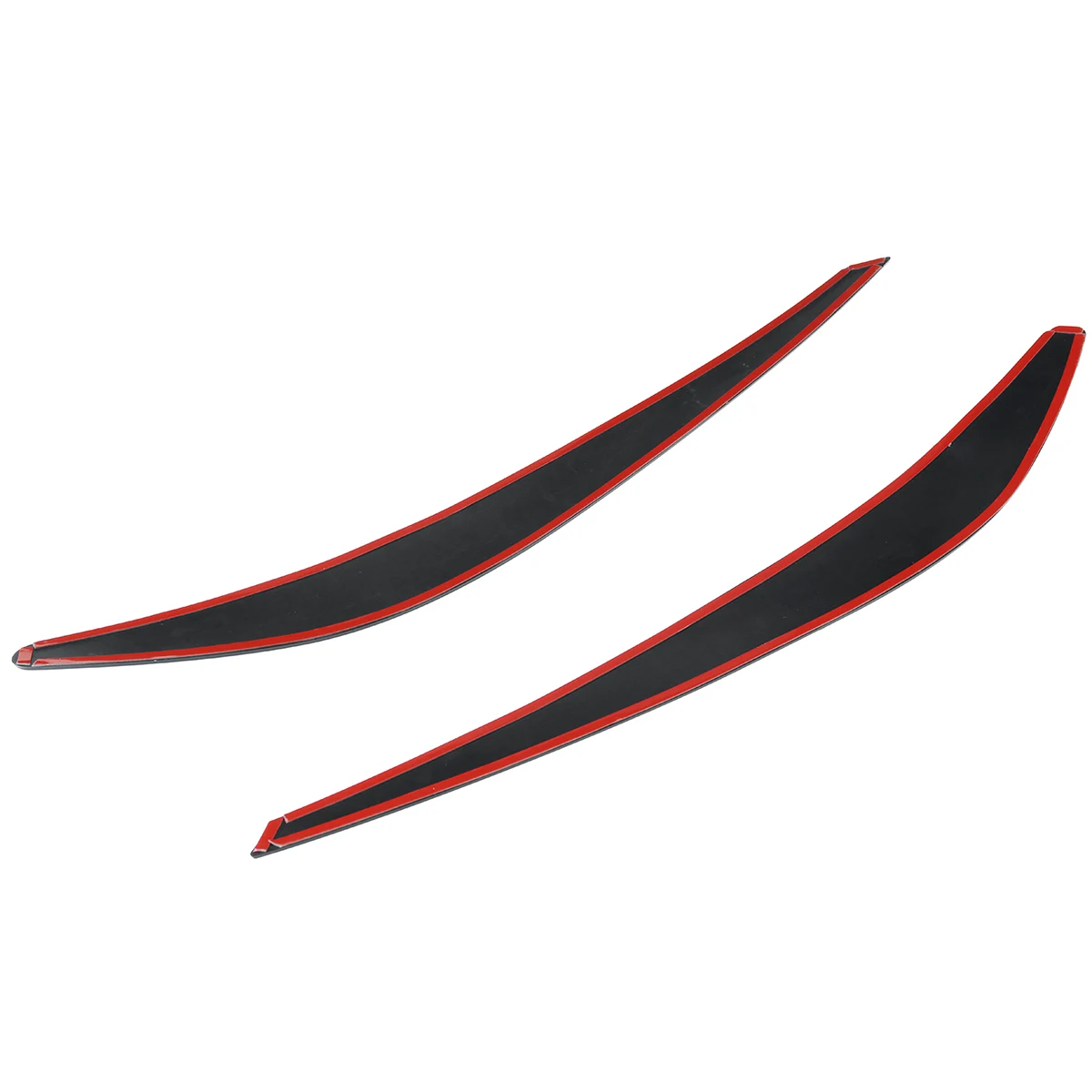 

Pair Gloss black Front Headlight Eyelid Eyebrow Trims For VF Series 1 Series 2 Holden Commodore SS SSV SV6 S Evoke Car Stickers
