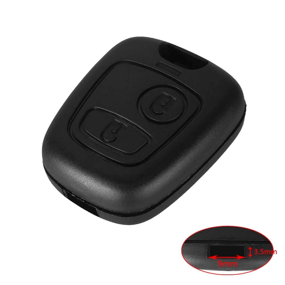 Сменный Футляр для ключей KEYYOU 1 шт. ключ Citroen чехол Toyota Aygo 2 кнопки пульт