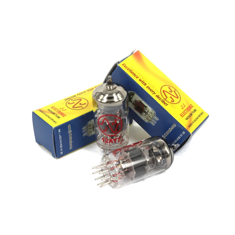 Чешский JJ ECC83 / 12AX7 ECC82 12AU7 81 T7 E88CC 12AY7 EL84 электронная трубка для лампового усилителя |