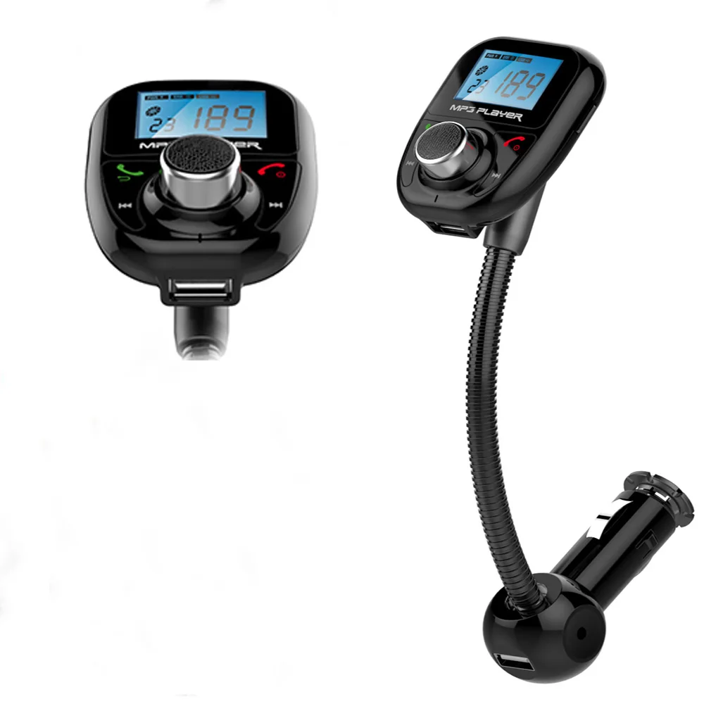 EinCar Bluetooth A2DP fm-передатчик беспроводной аудиомодулятор автомобильный комплект