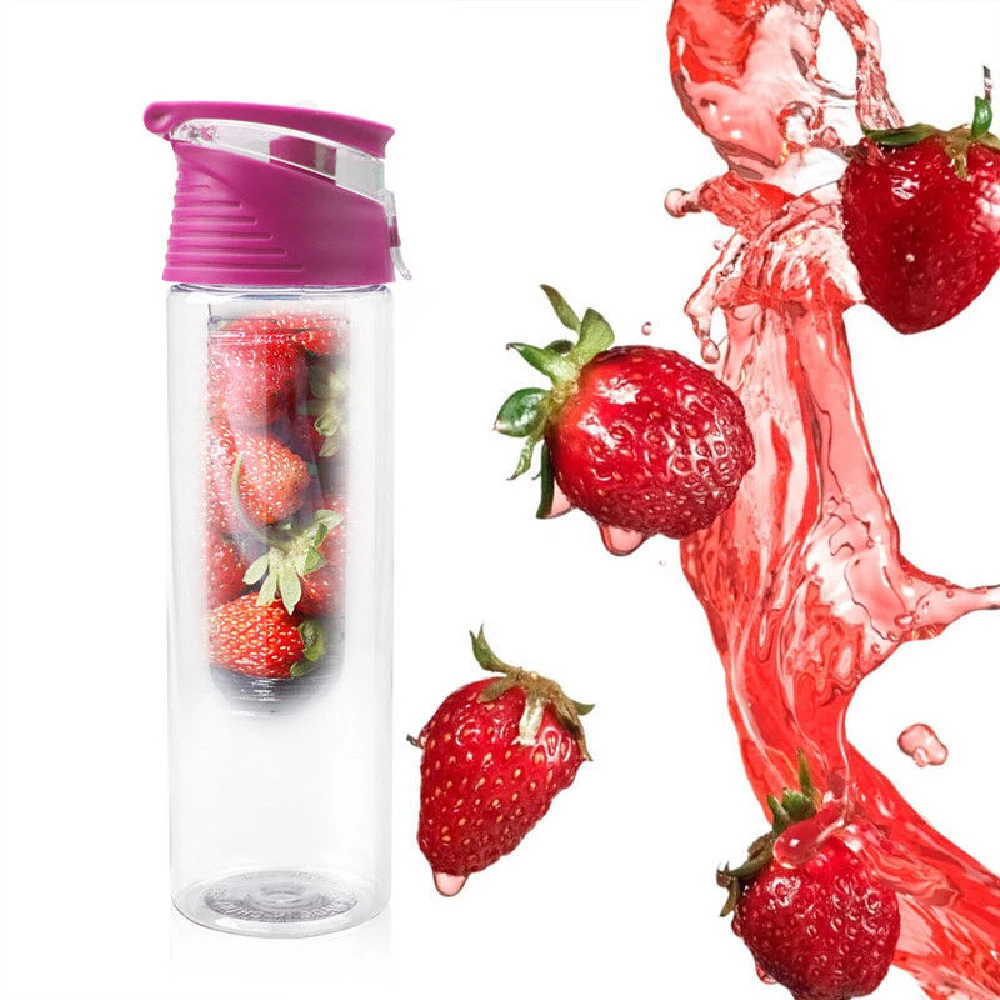 

Summer Sports Cycling Camping Readily Space Health Lemon Juice Milk Water Bottle 800ml