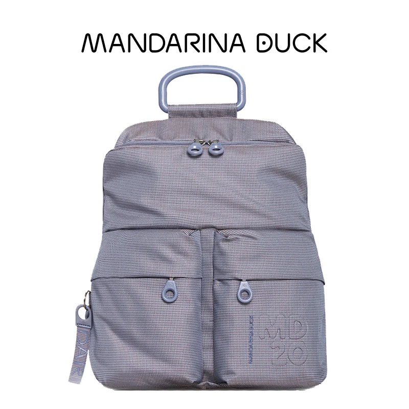 

Mandarina Duck Large Capacity Backpack Women's Travel Backpack Fashion Casual Lightweight Urban Unisex Backpack School Bag