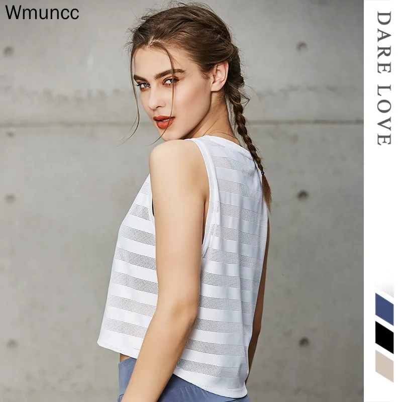 Женские футболки для йоги сетчатая рубашка женская футболка фитнеса бега без