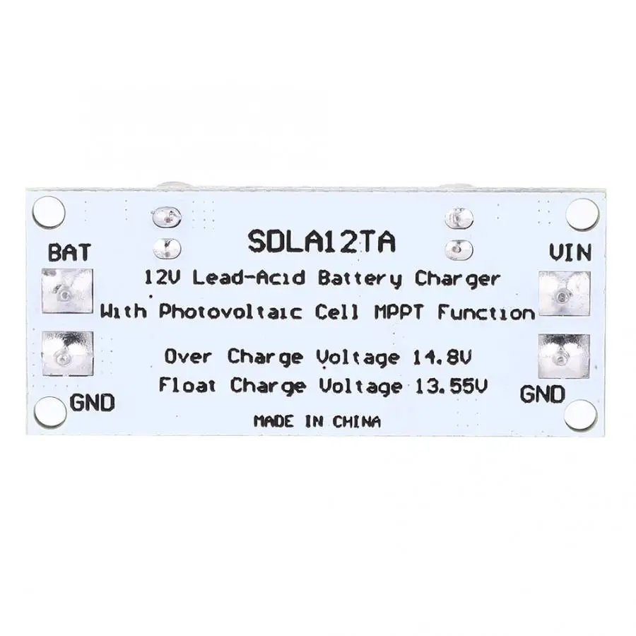 MPPT Солнечный контроллер SDLA12TA/SDLA12TB зарядный модуль для 12 В 1 1000AH свинцово