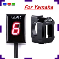 gear indicator for yamaha xjr 1300 fjr 1300 fz8 r1 fz16 fz1 mt03 r6 xj6 motorcycle ecu plug mount 1 6 level speed gear display