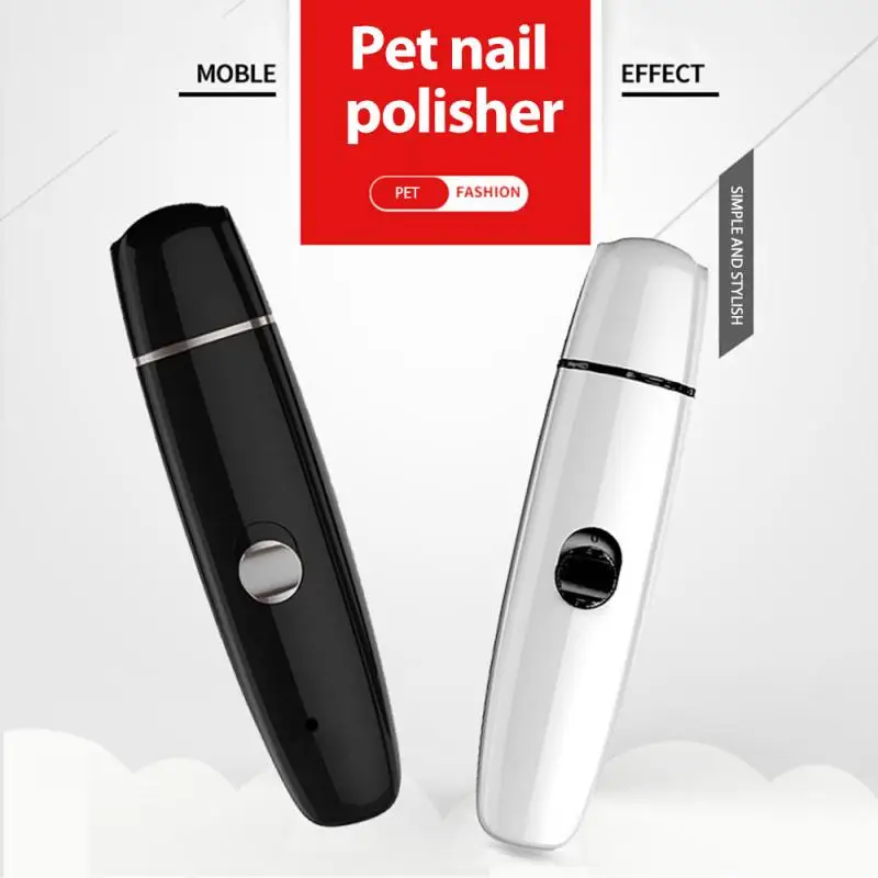 

Dog Clippers Professional Pet Foot Trimmer Dog Cat Nail Clipper USB Rechargeable Pet Cleaning And Grooming Nail Cutter Low-noise