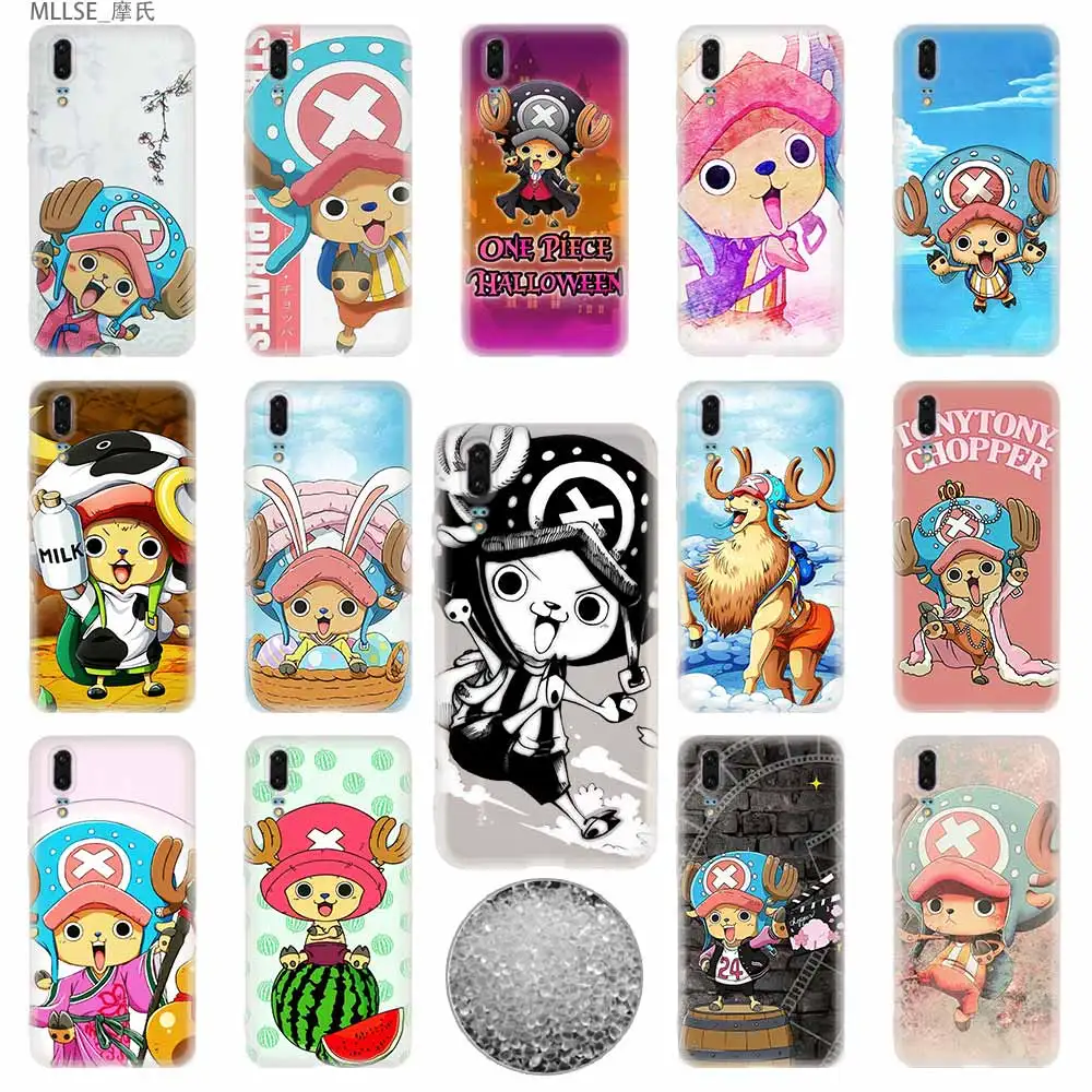 Чехол Tony Chopper из ТПУ для телефона мягкие чехлы Huawei P40 P30 P20 Pro P10 P9 Lite p30lite p40lite P samrt Z 2020