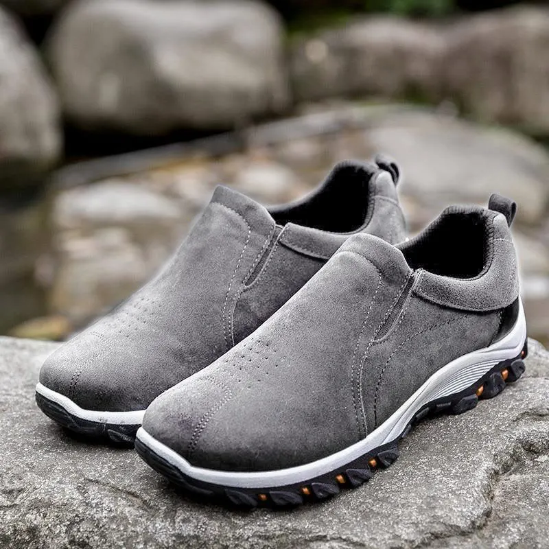 

Newly 1 Pair Men Hiking Shoes Breathable Anti-slip Waterproof for Outdoor Climbing