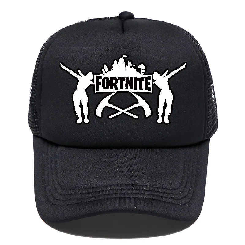 Регулируемая бейсболка для игры Fortniteed взрослых дышащая летняя сетчатая Кепка