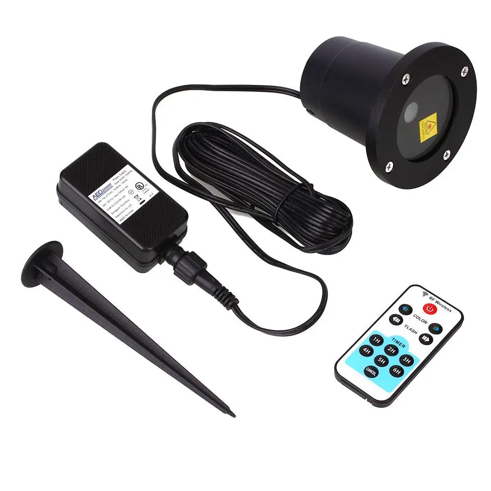 Рождественский светодиодный садовый лазерное пятно пульт дистанционного