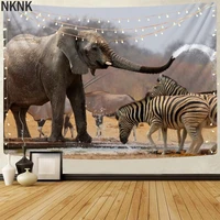 nknk brand elephant tapestry animal home tapestrys love wall tapestry funny tenture mandala decor mandala hippie printed