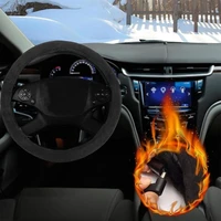 electric heating 12v steering wheel pad car steering wheel heating cover hand warmer universal steering wheel protector
