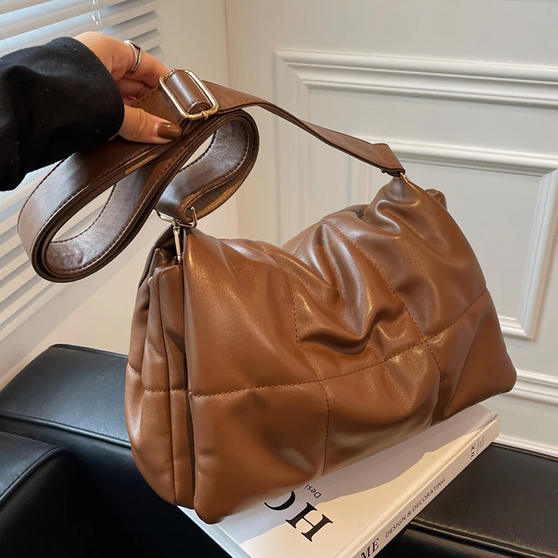 

2021 модная дизайнерская женская сумка в клетку, стеганые сумки через плечо, популярные зимние Роскошные и простые бренды
