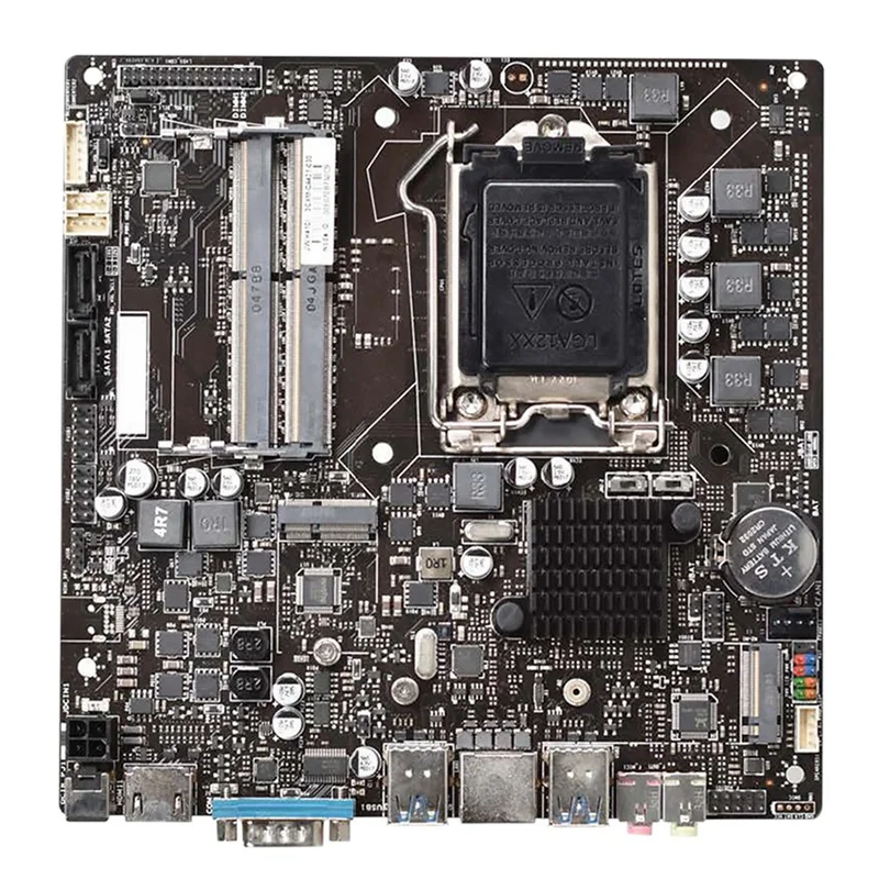 H410 универсальная материнская плата ITX Промышленная поддержка 2XDDR4 M.2 2230 слот LGA1200