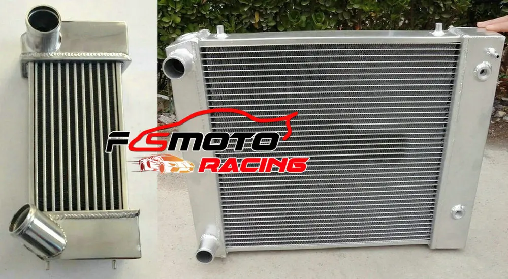 Интеркулер и радиатор алюминиевый для Land Rover Defender 300Tdi дизель (PFI100041) 300 TDI все