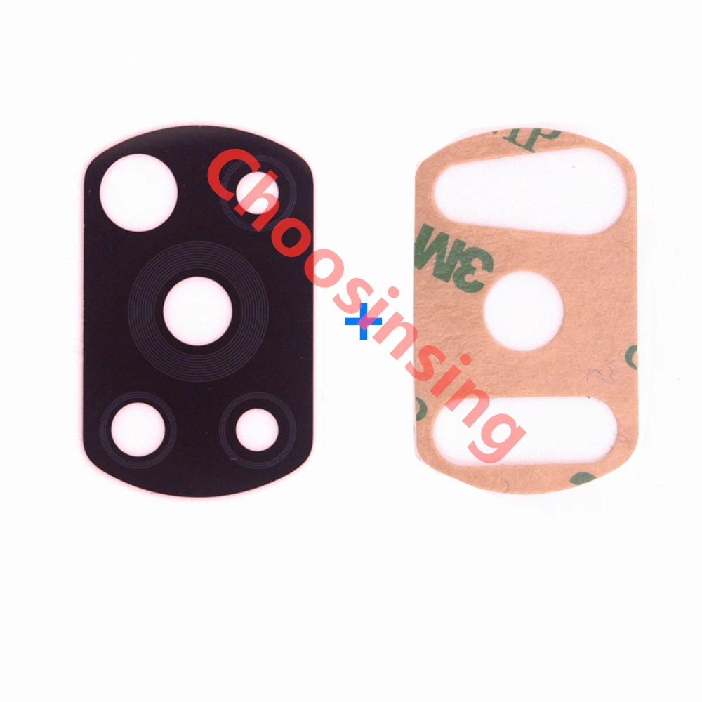 Задняя камера 2 шт./лот стеклянный объектив задняя крышка рамка для Xiaomi Poco X3 Pro Nfc с