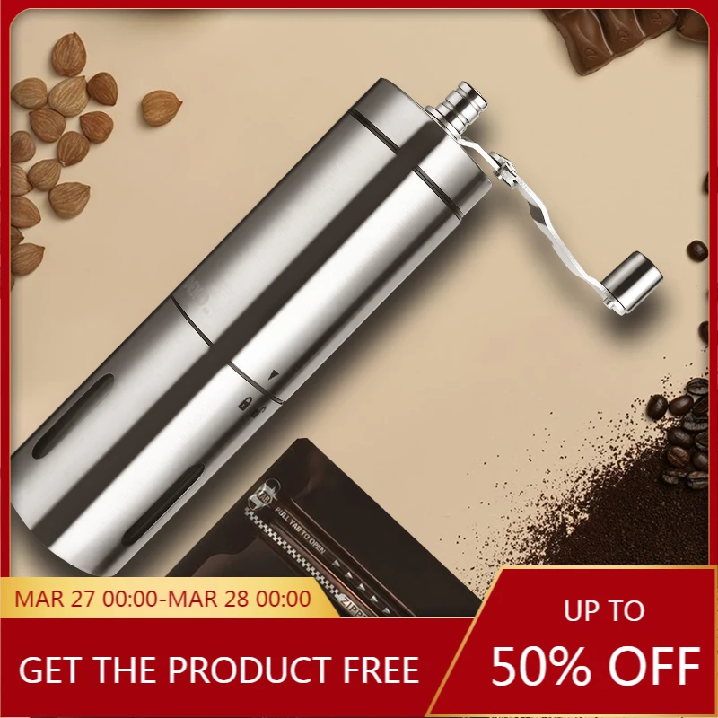 Comprare DEKO Macinacaffè Manuale Manuale Macinacaffè In Ceramica Regolabile Macinacaffè In Acciaio Inossidabile Utensili Da Cucina