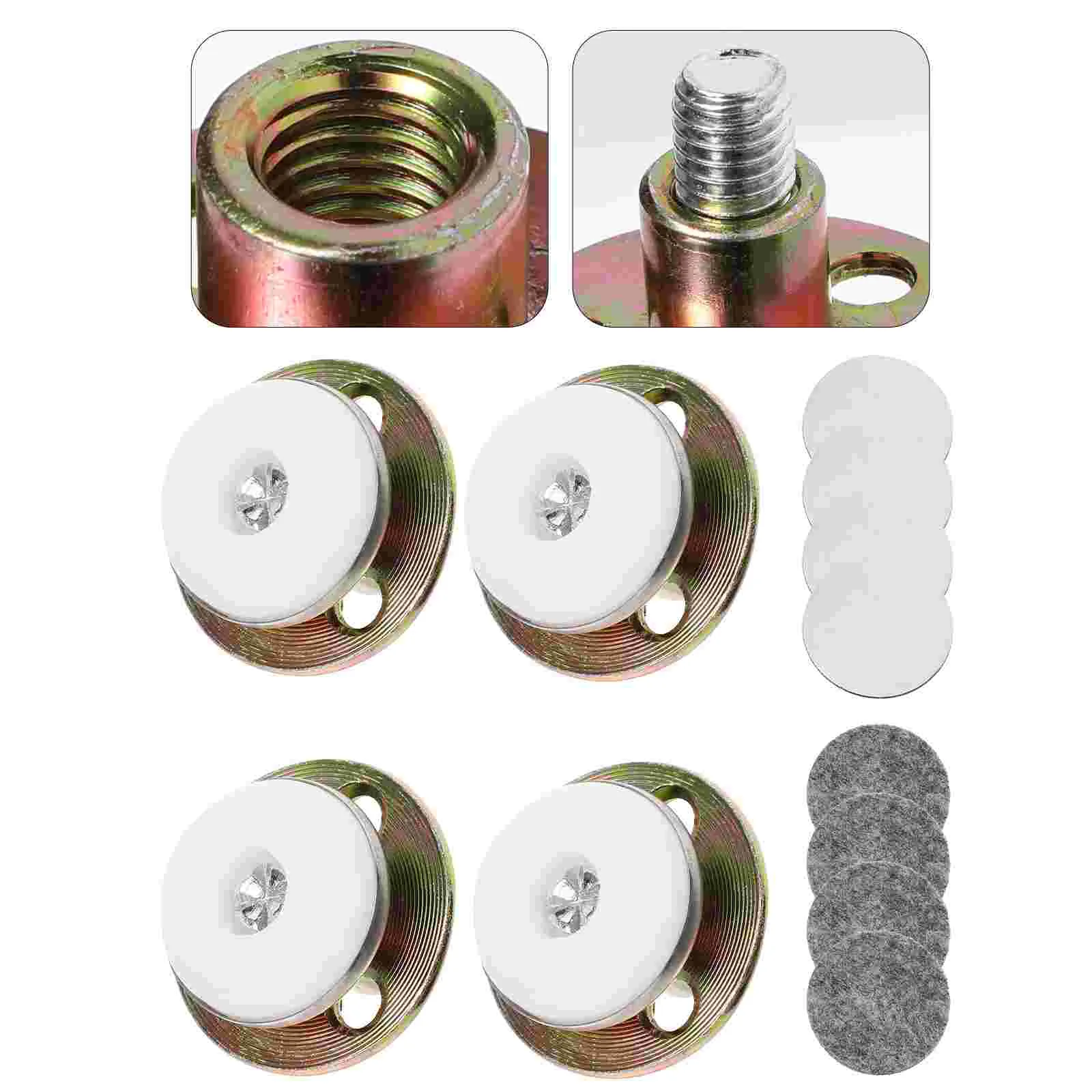 

4Pcs Furniture Levelers Bed Frame Anti-shake Tools Chair Table Stabilizer