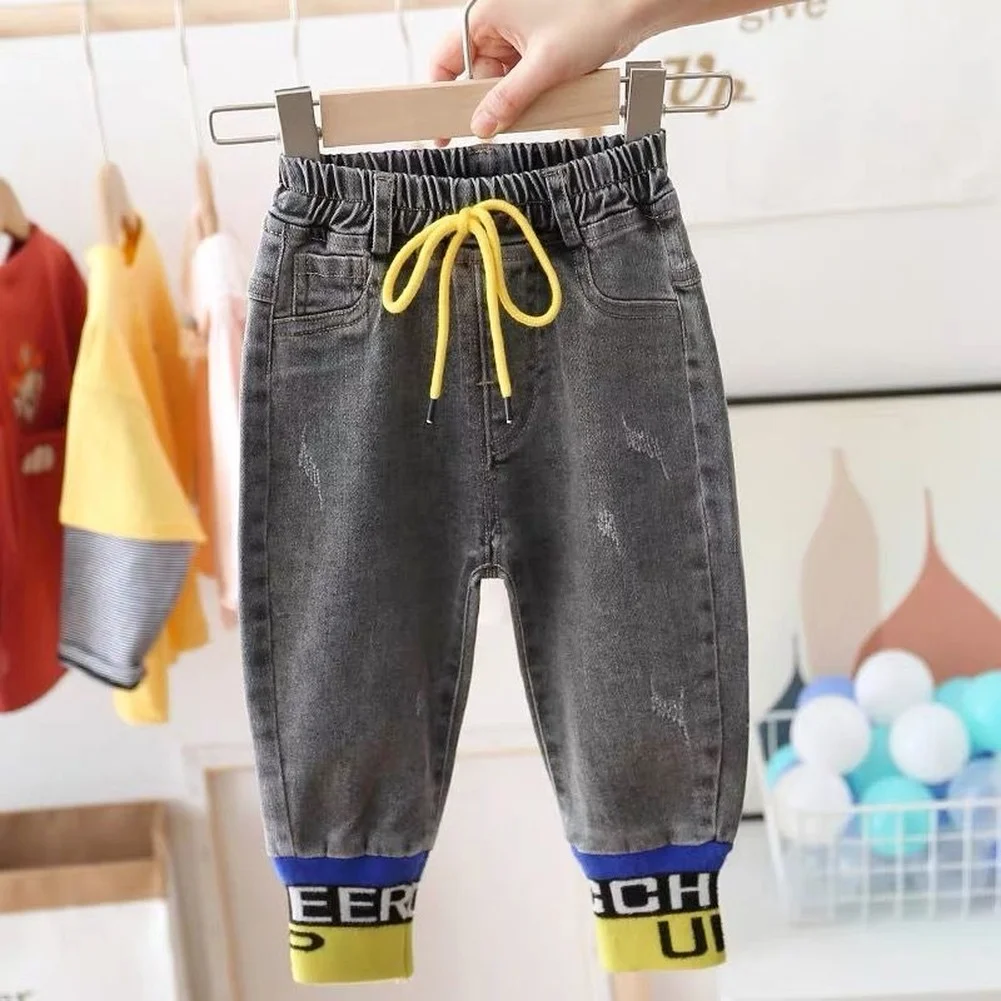 

Children Outdoor Trousers Kids Pants Boys Casual Pants Kids Clothing Cotton Boys Long Trousers Children Sport Pants Autumn 1-6 Y