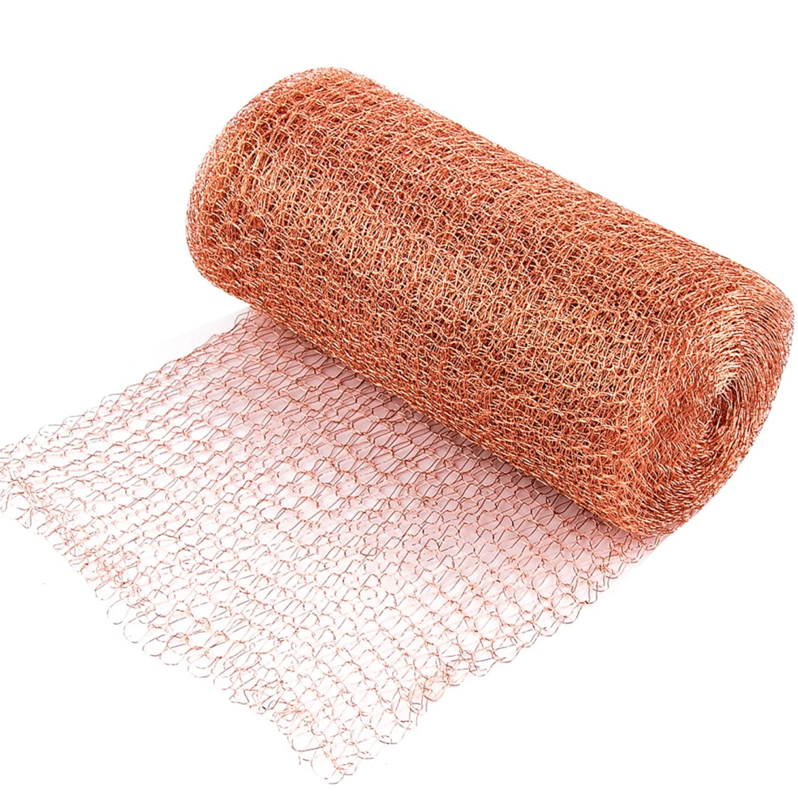 

6m/20 Feet, Pure Copper Mesh Rodent Pest Control Rodent Insect Control Mesh For Home, Garden Mouse Bat Birds Snails Insect