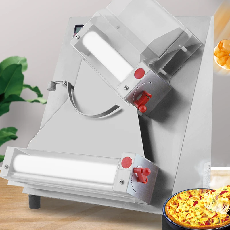 3-12 дюймовая тестовальная машина коммерческая роликовая для пиццы хлебобулочная