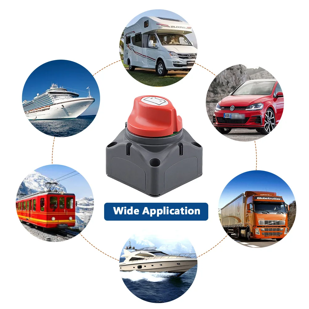 DC 12V-60V 100A-300A автомобиль морской лодки RV Батарея селектор изолятор разъединитель