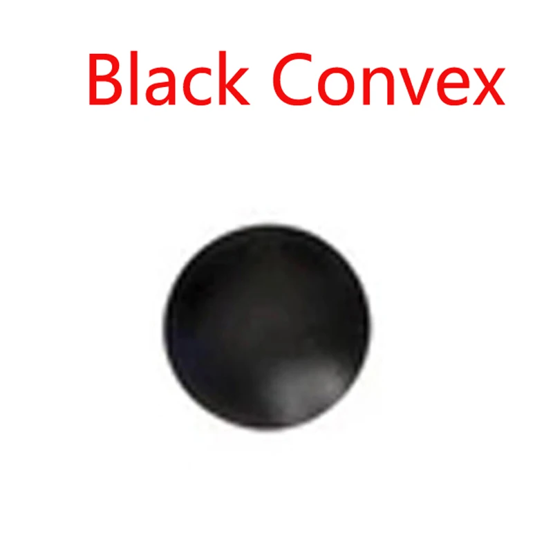 Black Convex Кнопка спуска затвора для камеры, черный, красный, серебристый, плоский выпукло-вогнутый для Canon Nikon Leica для roleiflex Hasselblad Fuji - Цвет: Black Convex