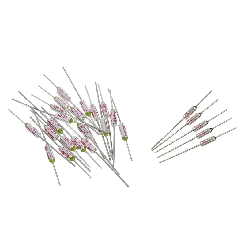 

Металлический Термопредохранитель серии RY TF 216 градусов Цельсия 250 в 10 А и 5 шт. предохранителей с Отсечкой цепи TF 185 градусов Цельсия, 20 шт.