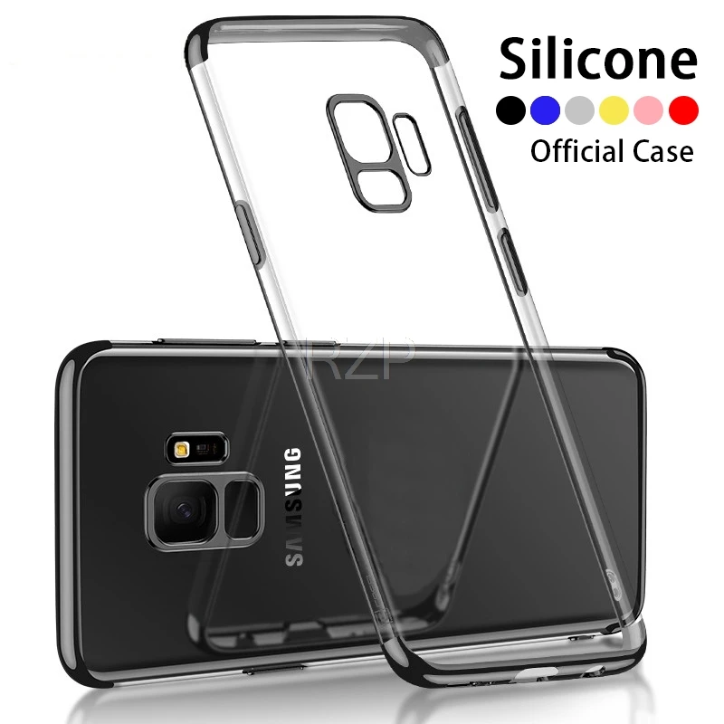 RZP силиконовый защитный чехол для Samsung Galaxy S20 S10 S9 S8 Plus A51 A71 A20 A30 A50 A80 A10 A70 бампер