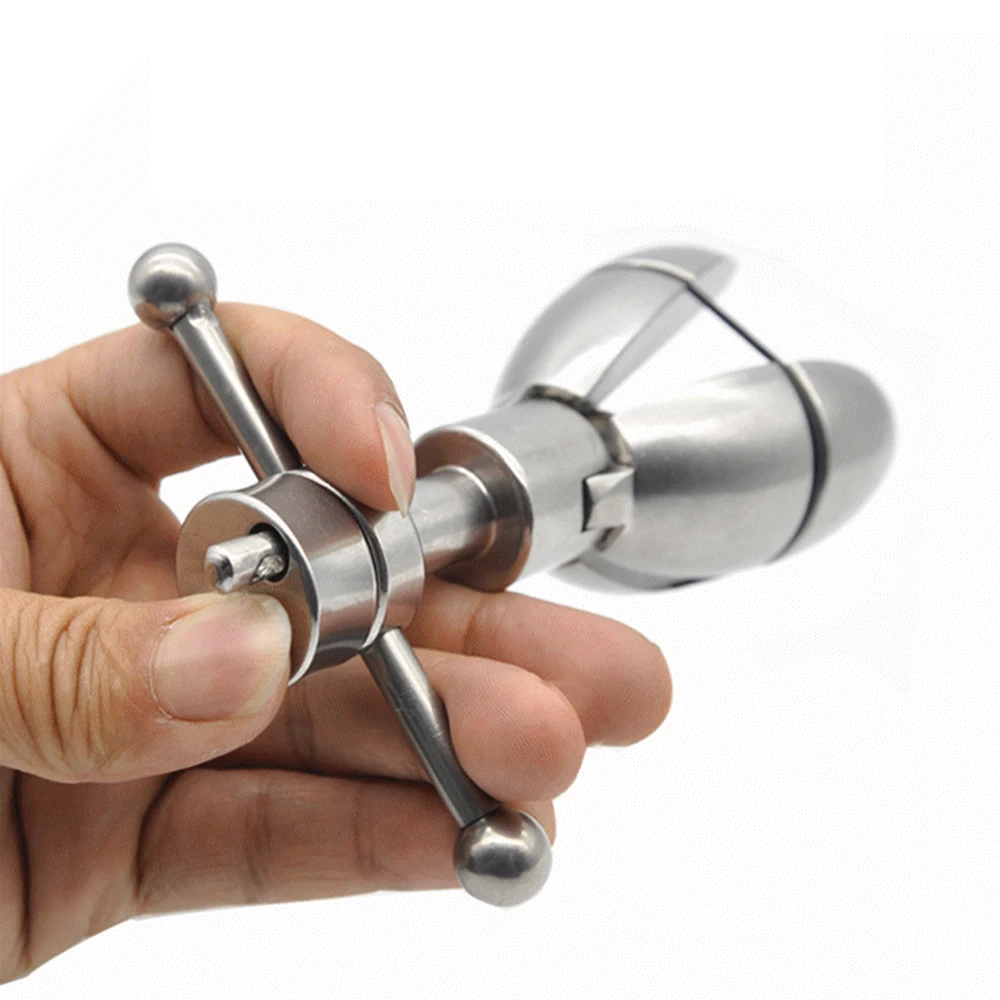 Открытое блокирующее устройство Manyjoy из нержавеющей стали с анальным